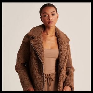 Abercombie and fitch teddy jacket